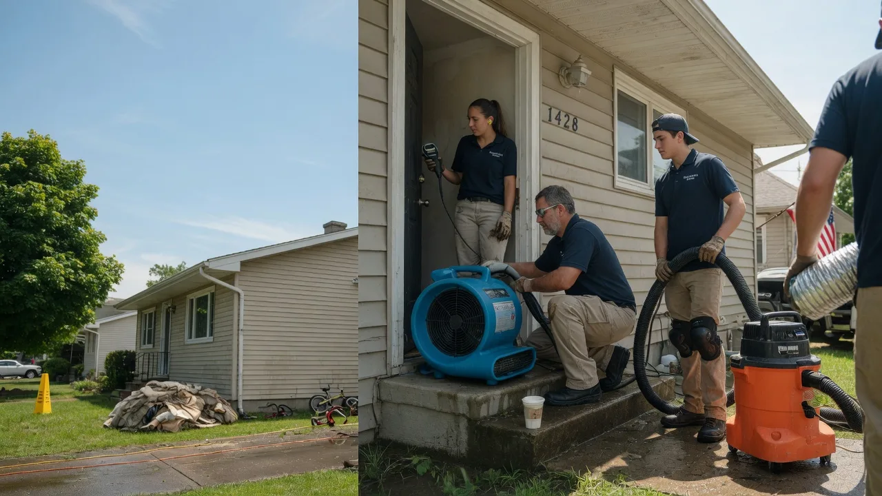 Water Damage Restoration in Scales Mound, IL near me